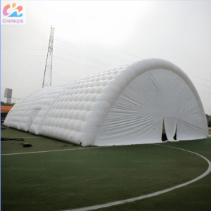 Inflatable tunnel tent 1