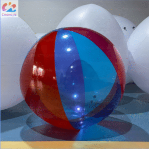 Inflatable clear beach ball 1