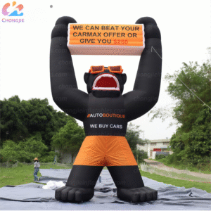 Inflatable gorilla 7