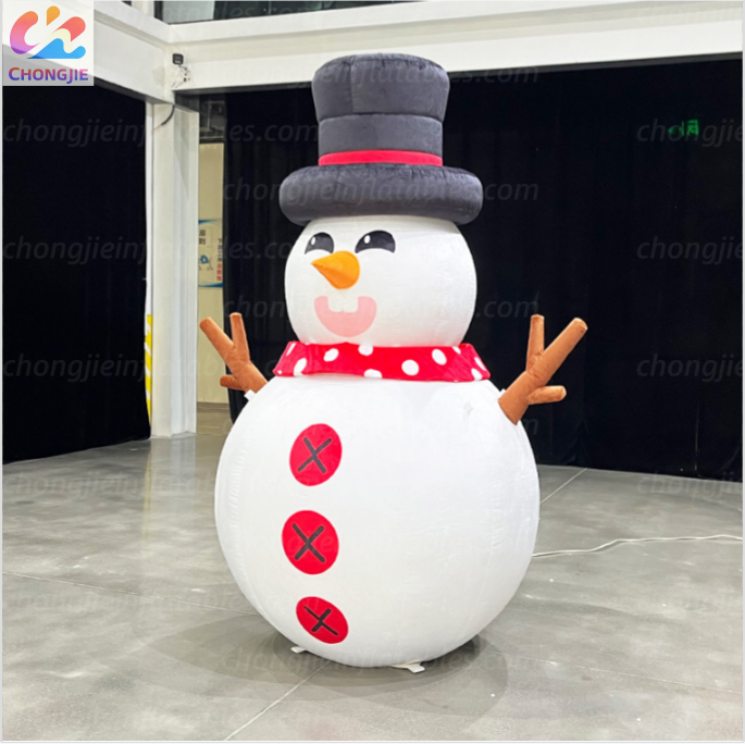 Inflatable snowman 1