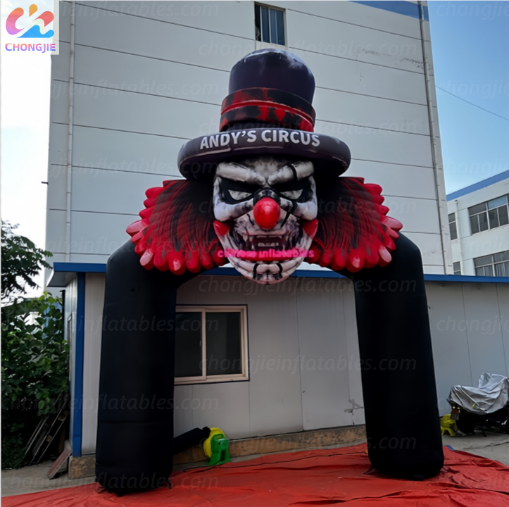 Inflatable Clown Head Archway 4