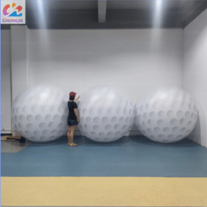 Inflatable golf ball 1