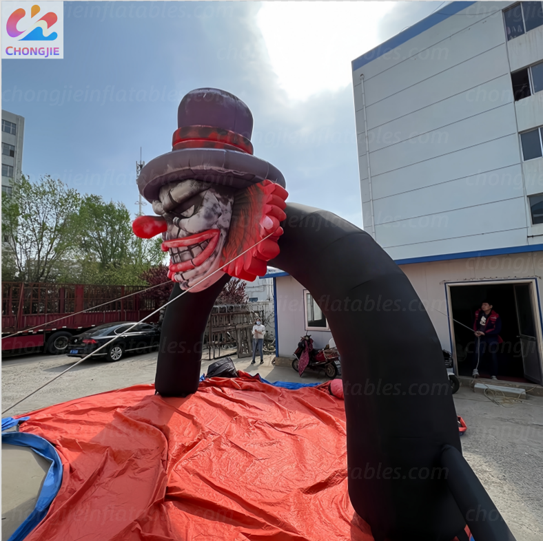 Inflatable Clown Head Archway 3