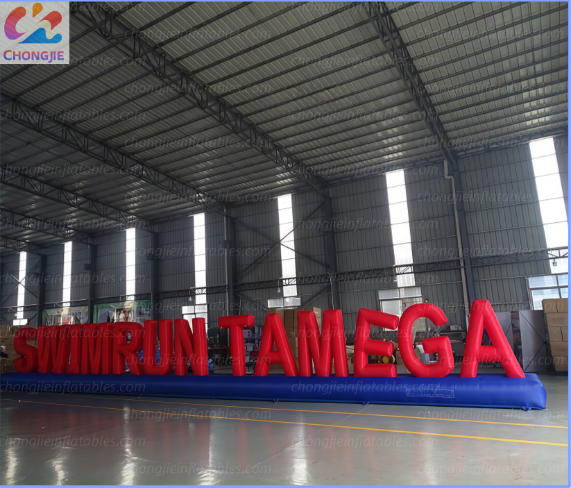 Inflatable letter wall 3