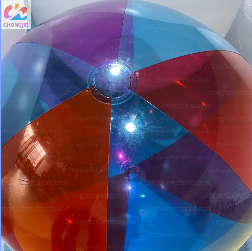 Inflatable clear beach ball 4