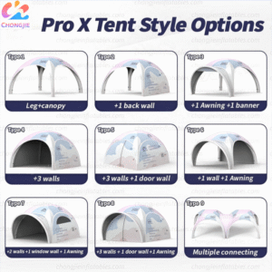 Advertise tent 1