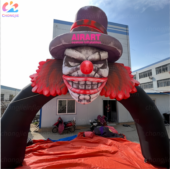 Inflatable Clown Head Archway 2