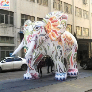 Inflatable elephant