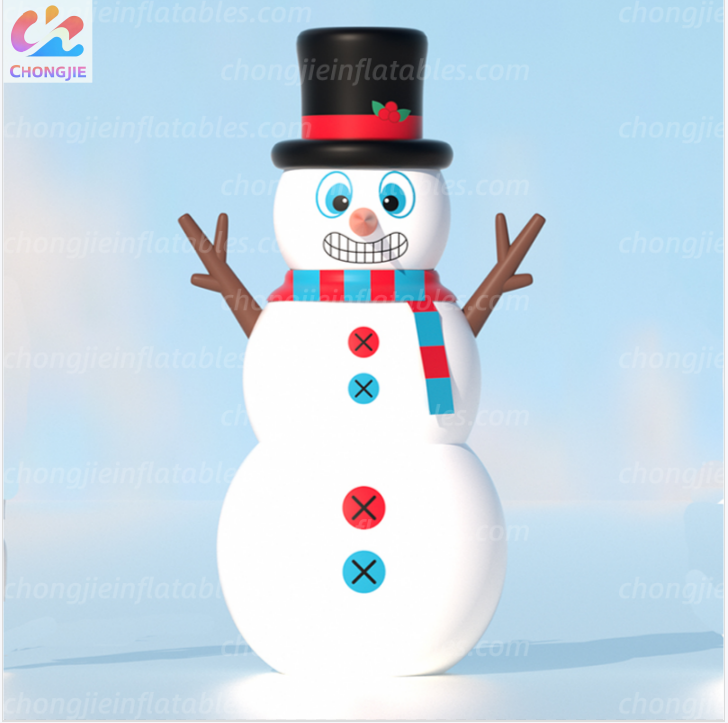 Inflatable snowman 3