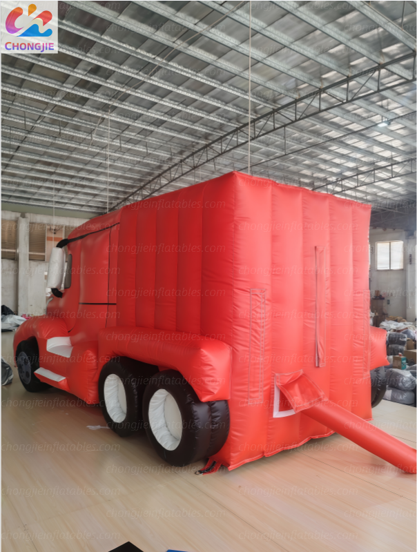 Inflatable fire truck 4