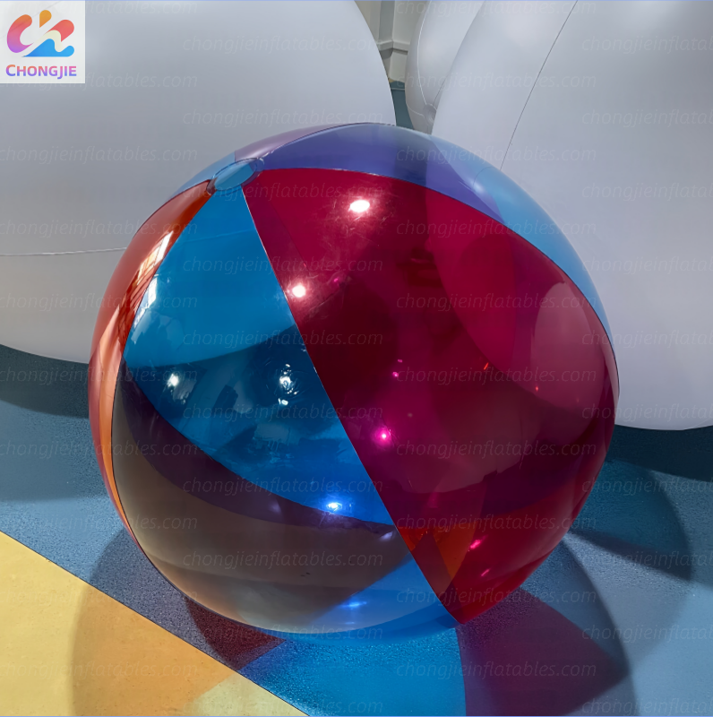 Inflatable clear beach ball 6
