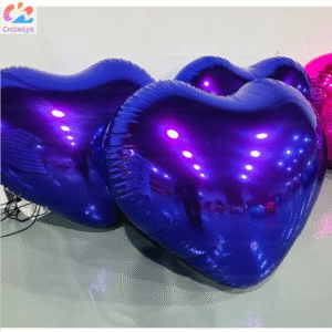 Inflatable mirror heart ball 1