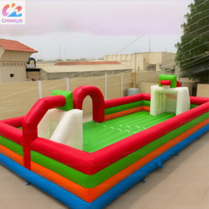 Inflatable football pitch 1