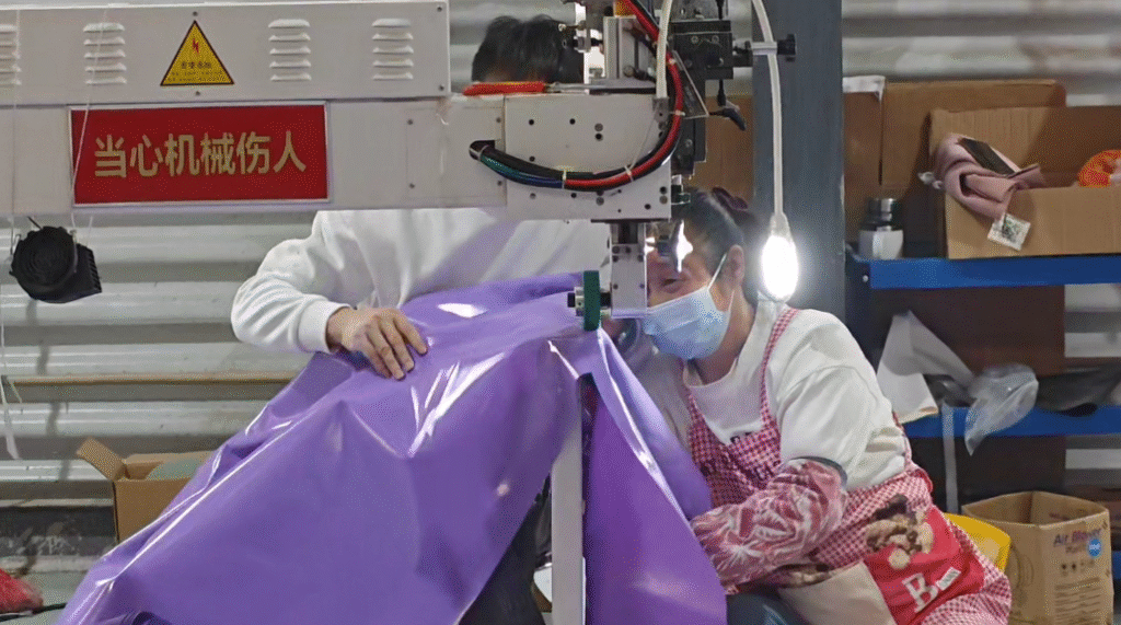 Chongjie Inflatable factory details 2